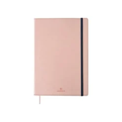 Oberthur Carmen - Carnet de notes souple A5 - uni - rose poudré
