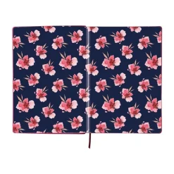 Oberthur Carmen - Carnet de notes A7 - prune