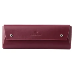 Oberthur Cologne - Etui simple pour stylo - bordeaux
