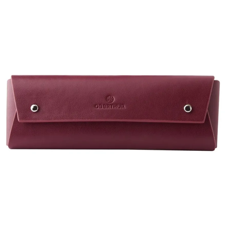Oberthur Cologne - Etui simple pour stylo - bordeaux
