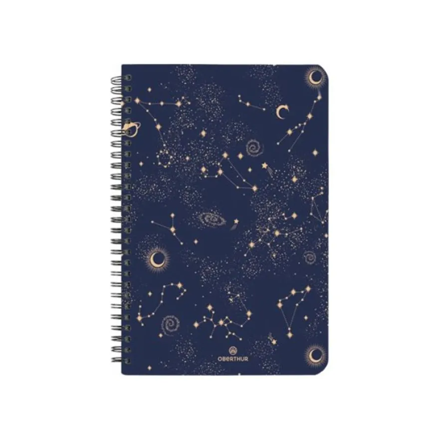 Oberthur Cosmic Bilbao - Carnet de notes souple B6 - ligné - 200 pages