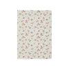Oberthur Goya - Carnet de notes souple - A5 - ligné - 200 pages - petites fleurs fond beige
