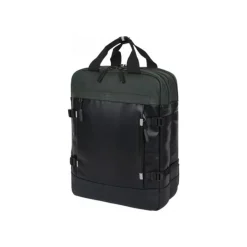 Oberthur Halifax - Sac à dos pour ordinateur portable - 15.6" - noir / vert