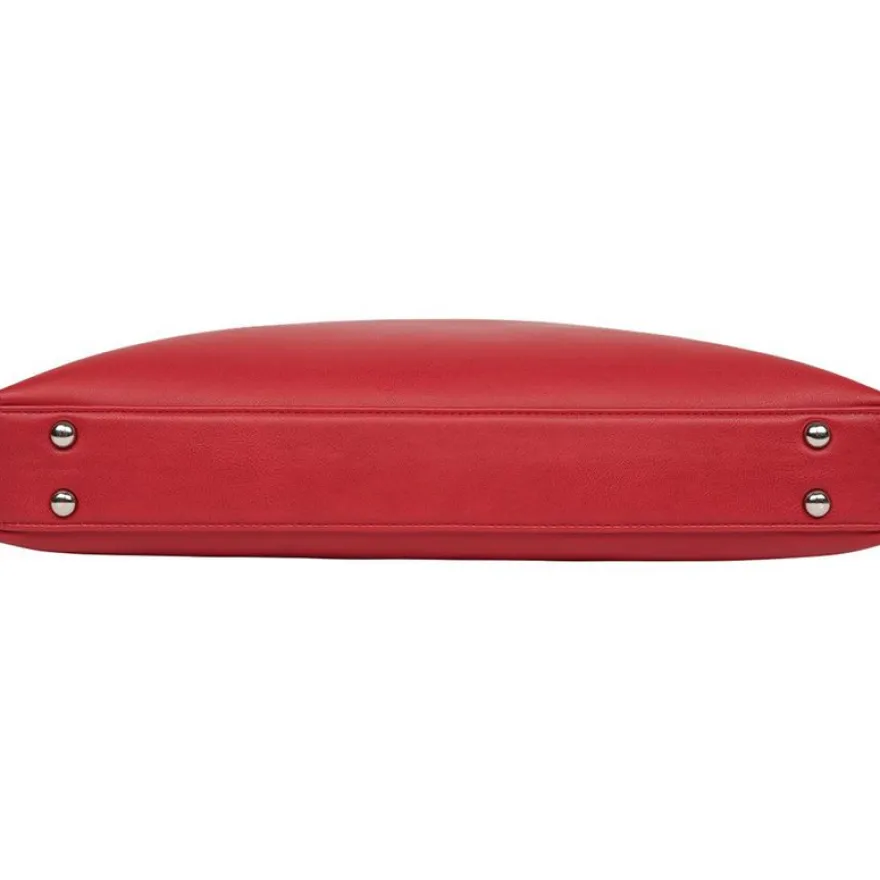 Oberthur Jakarta - Sacoche slim pour ordinateur portable 15,6" - rouge