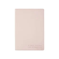 Oberthur Kazan - Carnet de notes A5 - ligné - 160 pages - blush - papier ivoire