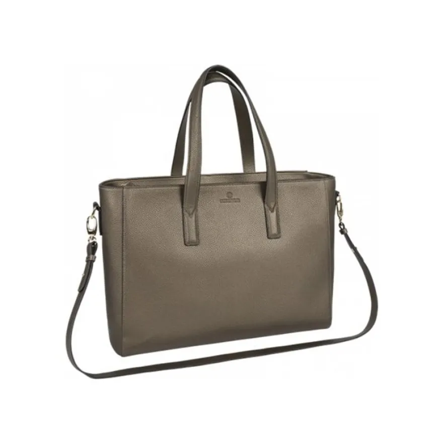 Oberthur Lady Bradford - Sacoche pour ordinateur portable 15,6" - bronze