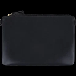 Oberthur Lisbonne - Sac Bandoulière Noir – Élégant en Mix-Matière Tressé/Lisse, Poche Avant Aimantée, Bandoulière Amovible