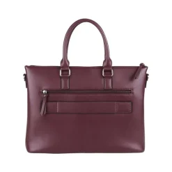 Oberthur Locmaria - Sac cabas pour ordinateur portable 15,6" - prune