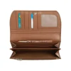 Oberthur London - Portefeuille compagnon cuir camel
