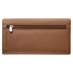 Oberthur London - Portefeuille compagnon cuir camel