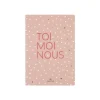 Oberthur Mots doux - Carnet de notes souple - A5 - ligné - 200 pages - toi moi nous