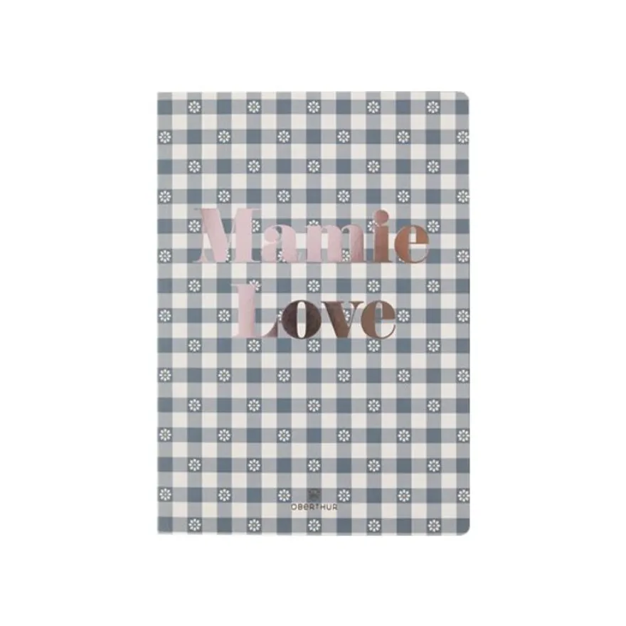 Oberthur Mots doux - Carnet de notes souple - A5 - ligné - 200 pages - mamie