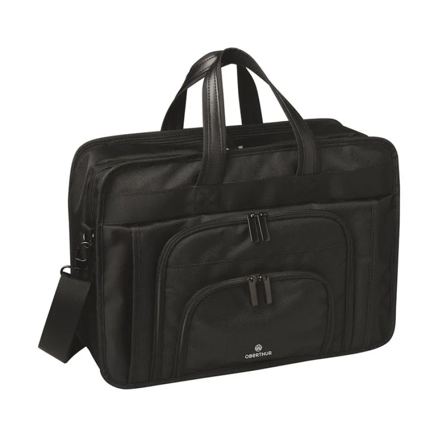Oberthur Oklahoma - Sacoche pour ordinateur portable 15,6" - noir