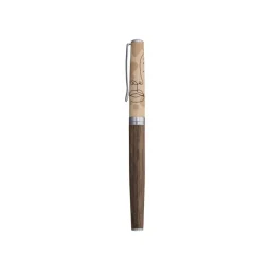 Oberthur Olympe - Stylo plume - noyer
