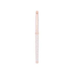 Oberthur Palazzo - Stylo à bille à capuchon - rose poudré/cuivre