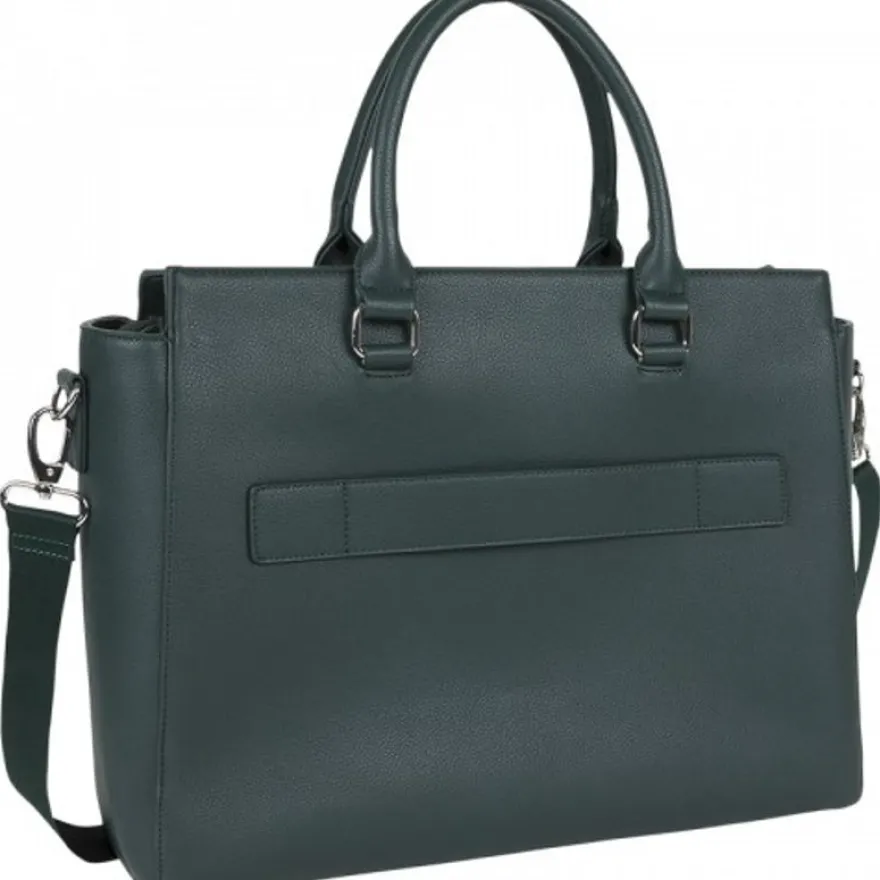Oberthur Sofia - Sac cabas pour ordinateur 15,6" - vert