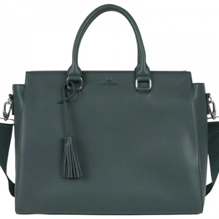 Oberthur Sofia - Sac cabas pour ordinateur 15,6" - vert