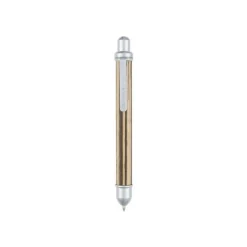Oberthur Tolède - Mini stylo à bille poussoir - brun