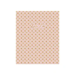 Oberthur Versailles - Livre d'or - 220 x 270 mm - 100 feuilles / 200 pages - papier ivoire - uni - couverture rose - synthétique