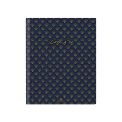 Oberthur Versailles - Livre d'or souple - 22 x 27 cm - 200 pages - bleu marine