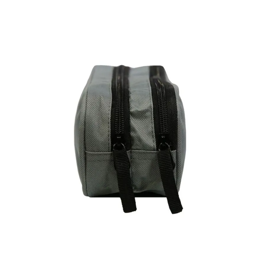 Offshore - Trousse scolaire - 2 compartiments - Gris - Bagtrotter