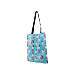 Oh My Pop! Angry Cat - Sac shopping - turquoise - Karactermania
