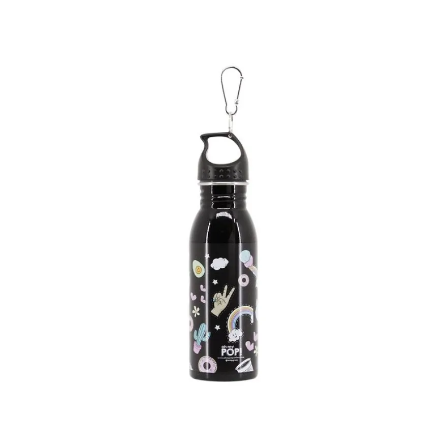 Oh My Pop! ILLUSION - Gourde bouteille d'eau - noir - 500 ml