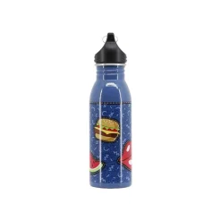 Oh My Pop! PATCHES - Gourde bouteille d'eau - bleu foncé - 500 ml