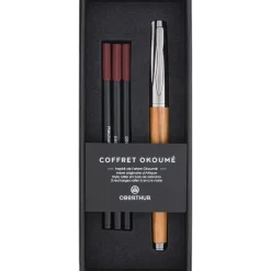 Okoumé - coffret roller + 3 recharges - zebrano gun
