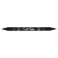 Online Calli Twin - Stylo pinceau à double embout - feutre de calligraphie - lavande