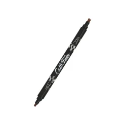 Online Calli Twin - Stylo pinceau à double embout - feutre de calligraphie - aubergine