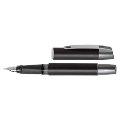 Online Campus - Stylo plume pour gauchers - noir