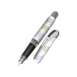 ONLINE College - Stylo plume - life is beautiful - bleu - 0.5 mm - pointe moyenne