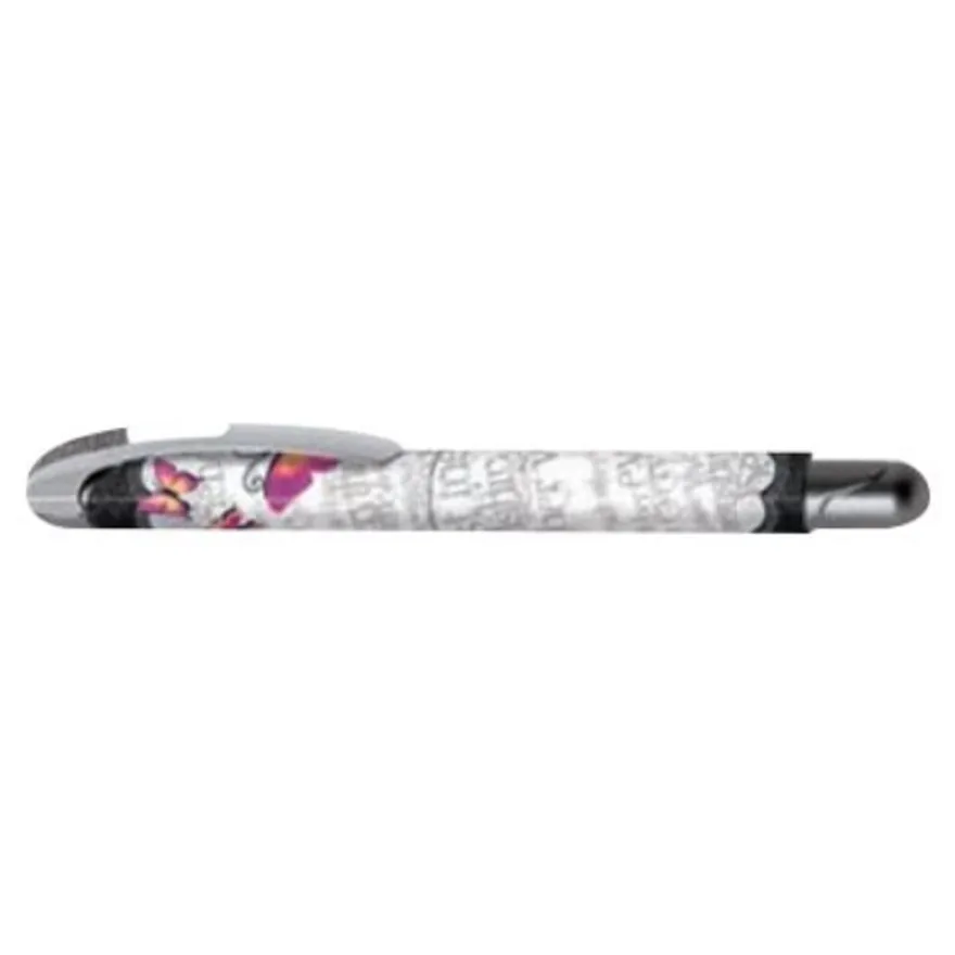 Online College - Stylo plume pour gauchers - butterfly love