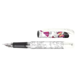 Online College - Stylo plume - Butterfly love