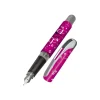 ONLINE College - Stylo plume - life is better in pink - bleu - 0.5 mm - pointe moyenne