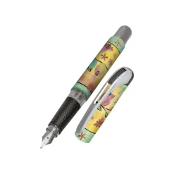 ONLINE College - Stylo plume - chicken paradise - bleu - 0.5 mm - moyen