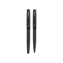 Online Eleganza - Parure stylo à bille/stylo plume - noir
