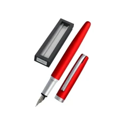 Online Eleganza - Stylo plume - rouge satin