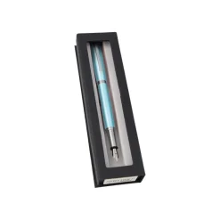 Online Eleganza - Stylo plume - turquoise satin