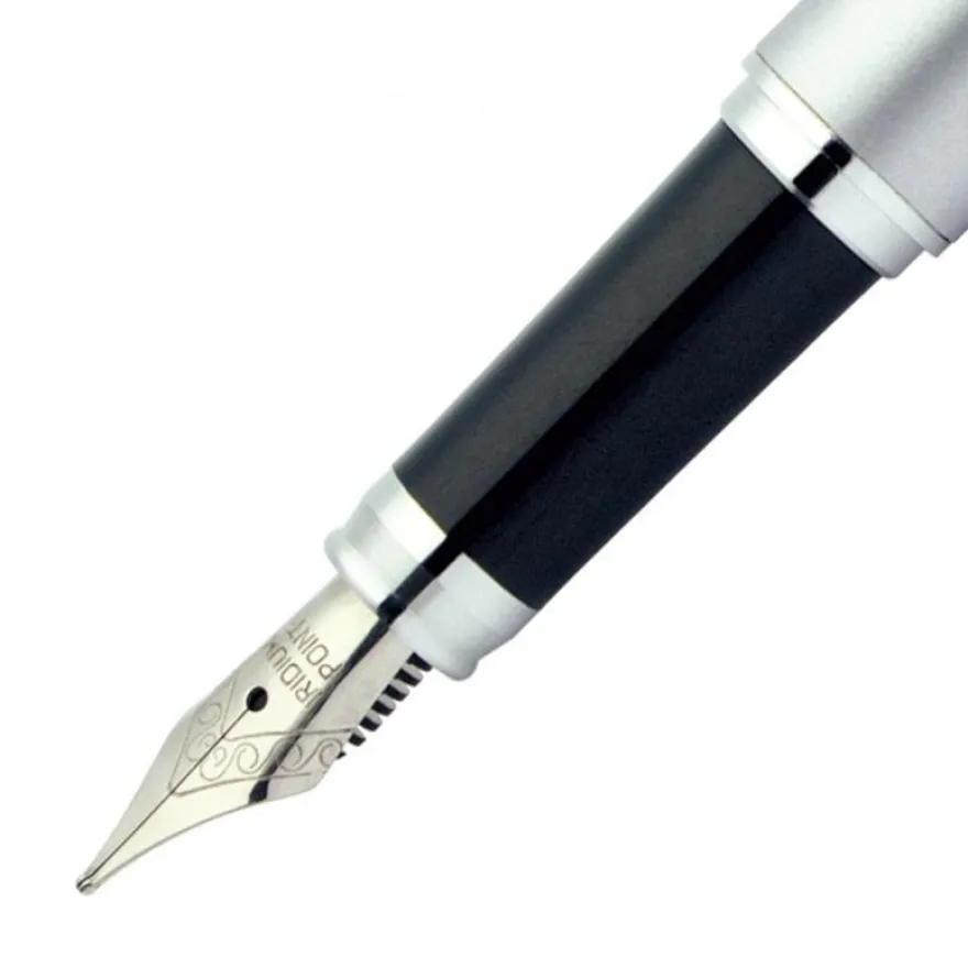 Online Eleganza - Stylo plume argent