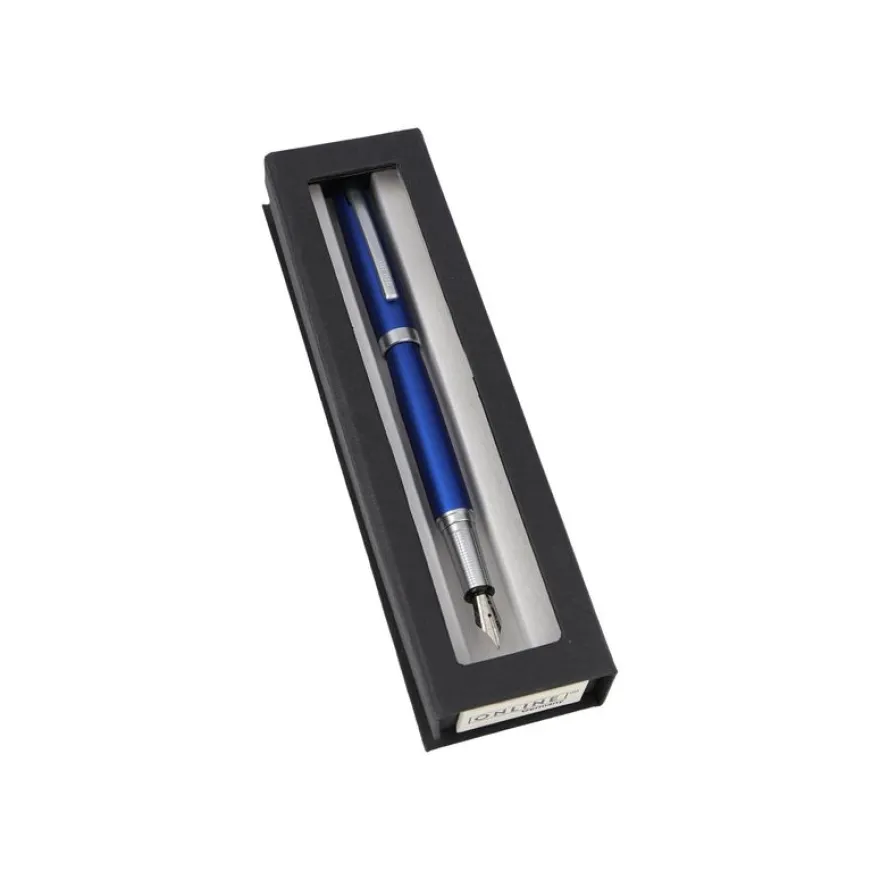 Online Eleganza - Stylo plume - bleu satin