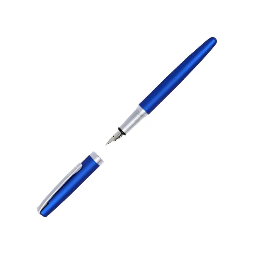 Online Eleganza - Stylo plume - bleu satin