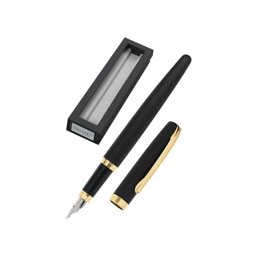 Online Eleganza Classic - Stylo plume bleu