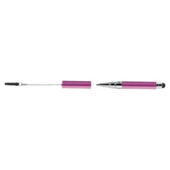 ONLINE i-charm - Stylo à bille - encre bleue - moyen - corps métal rose