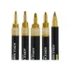 ONLINE Lettering Set - 5 stylos-pinceaux différents, feutres fins et jeu de marqueurs - non permanent - or