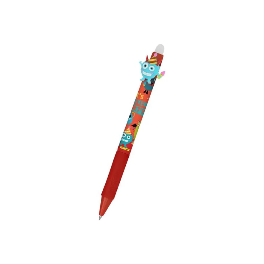 ONLINE magiXX Fun - Roller effacçable - monster red - bleu - 0.7 mm