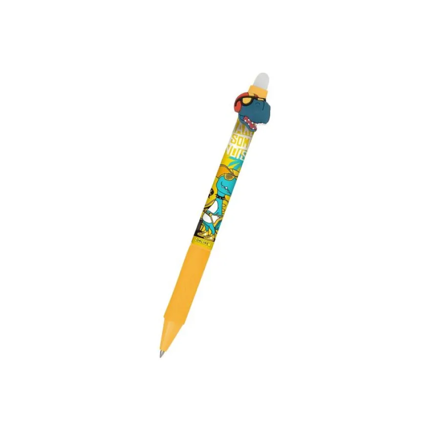 ONLINE magiXX Fun - Roller effacçable - dino blue - bleu - 0.7 mm