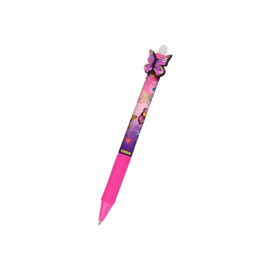 ONLINE magiXX Fun - Roller effacçable - papillon - bleu - 0.7 mm