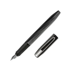 Online Slope - Stylo plume noir - pointe moyenne
